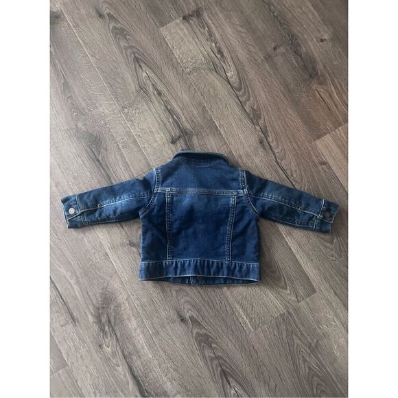 Gap Baby Icon Jersey-Lined Denim Jacket size 6-12 months - Picture 2 of 5